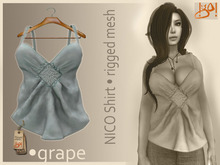 !gO! Nico Shirt -grape-