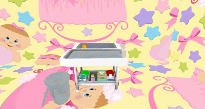 *Posh Little Baby ::Changing Table White::  Upgraded