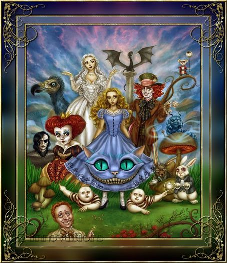 Alice In Wonderland Inhabitants