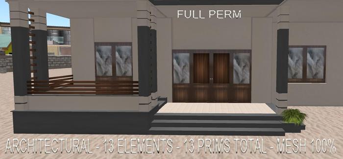 N. 1 ARCHITECTURAL ELEMENTS KIT CONSTRUCTION