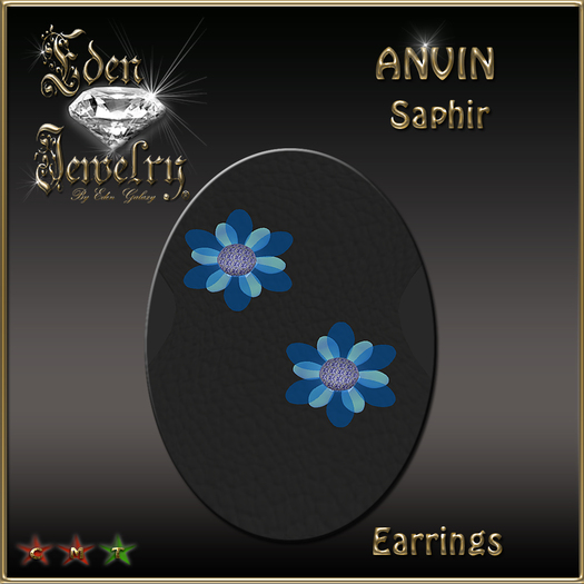 EARRINGS ANVIN SAPHIR