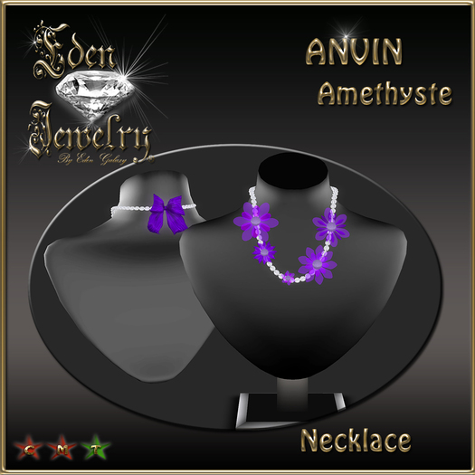 NECKLACE ANVIN AMETHYSTE