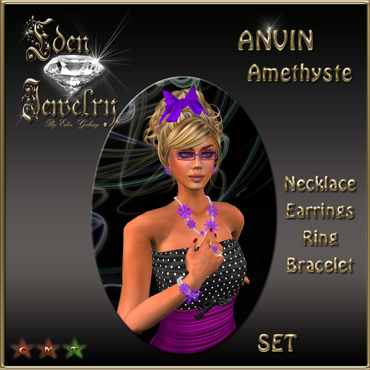 SET ANVIN AMETHYSTE