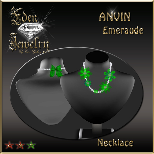 NECKLACE ANVIN EMERAUDE