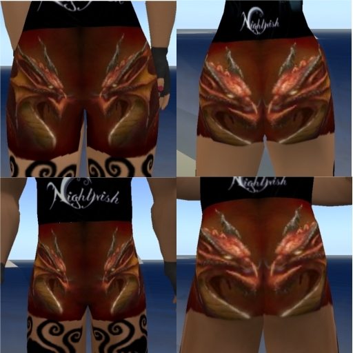 RED DRAGON BREATH SHORTS