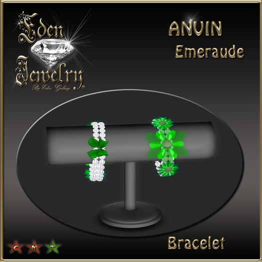 BRACELET ANVIN EMERAUDE