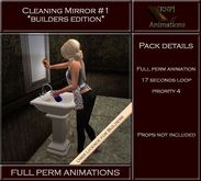 [RNP] Cleaning Mirror #1_Full perm household animation 
