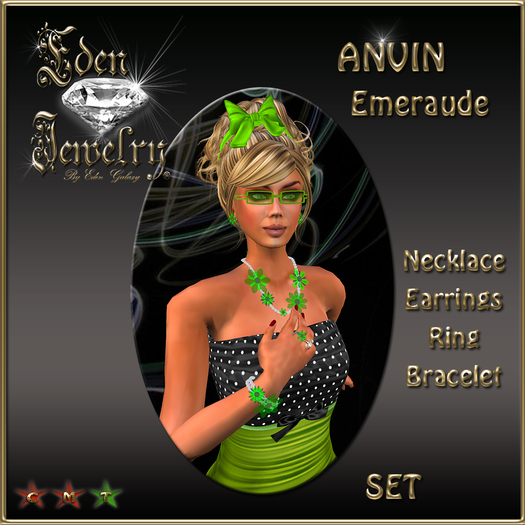 SET ANVIN EMERAUDE