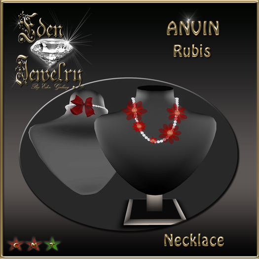 NECKLACE ANVIN RUBIS