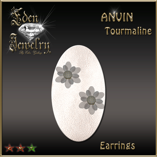 EARRINGS ANVIN TOURMALINE