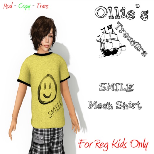 [OT] Smile Shirt - Reg Kid