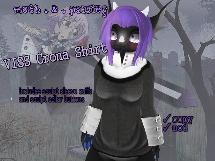 moth . & . paisley - VISS Crona Shirt