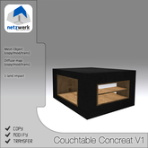 netzwerk - Couchtable Concreat V1 (boxed)