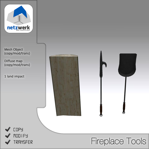 netzwerk - Fireplace Tools (boxed)