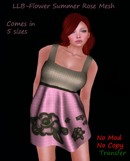LLB-Flower Summer Rose Mesh(box)