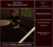 [RNP] Sit #74_Male table full perm animation 