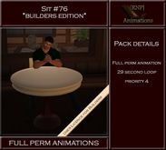 [RNP] Sit #76_Male table full perm animation 