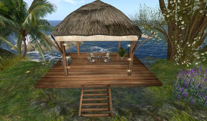 CJ Sunrise Tiki Sun deck with Texturechanger