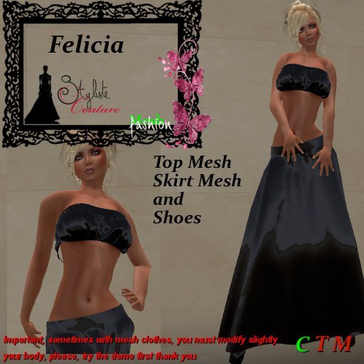 Felicia Glanss Black + Shoes