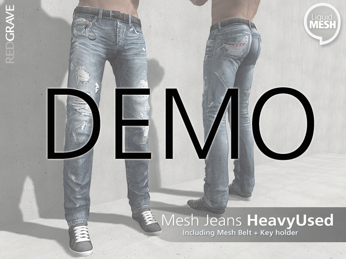 Jeans+Belt LQMesh/ ClassicCut - REDGRAVE (RGP1220001)