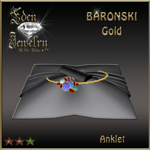ANKLET BARONSKI GOLD