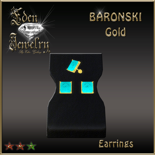 EARRINGS BARONSKI GOLD