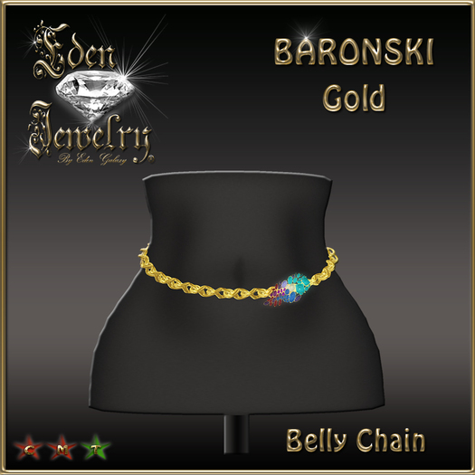 BELLY CHAIN BARONSKI GOLD