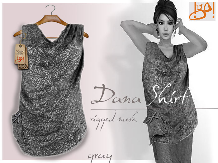 !gO! Dana Shirt - gray -