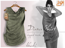 !gO! Dana Shirt - khaki -