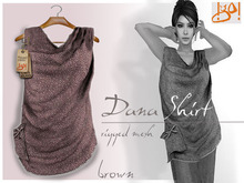 !gO! Dana Shirt - brown -