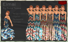 EIMAI evening gown set with hud