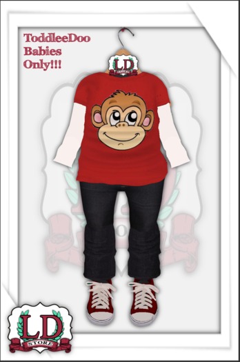 *LD* - Monkey Red [ToddleeDoo]