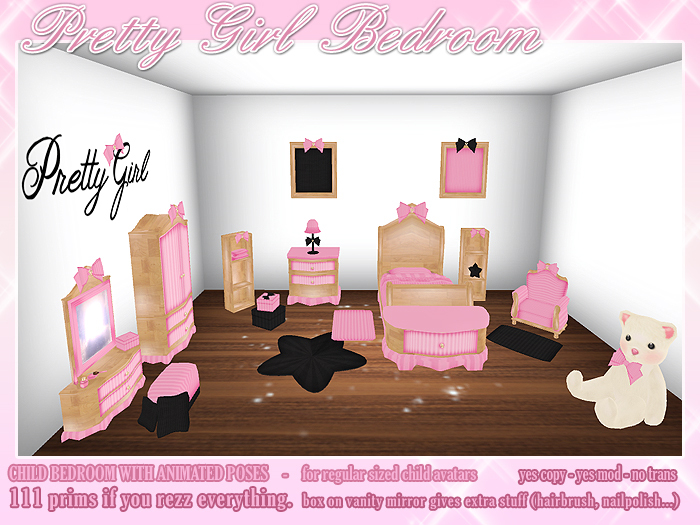 :*BABY*: Bedroom Pretty Girl in PINK