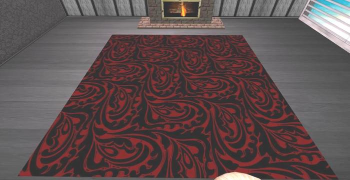 Red Fantasy Rug