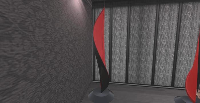Deco Calla Lillies Red/Black