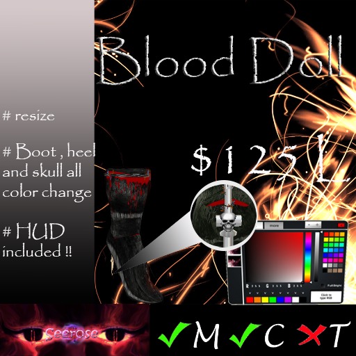 ~= Seerose =~ - Blood Doll (BOXED)