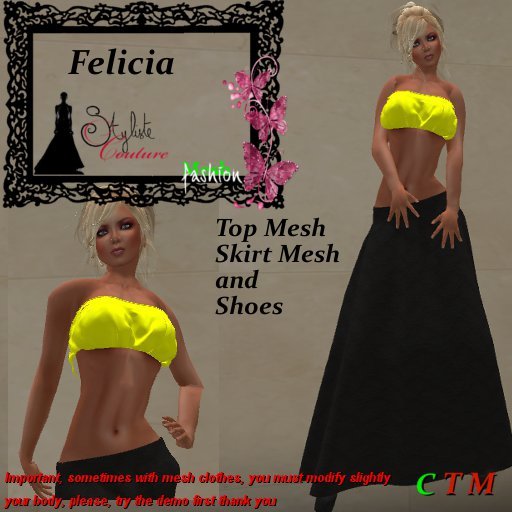 Felicia Noir et jaune fluo + Shoes