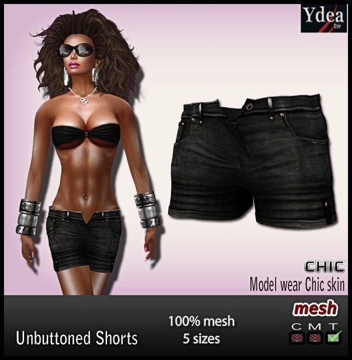 *Ydea* Unbuttoned Short mesh dust