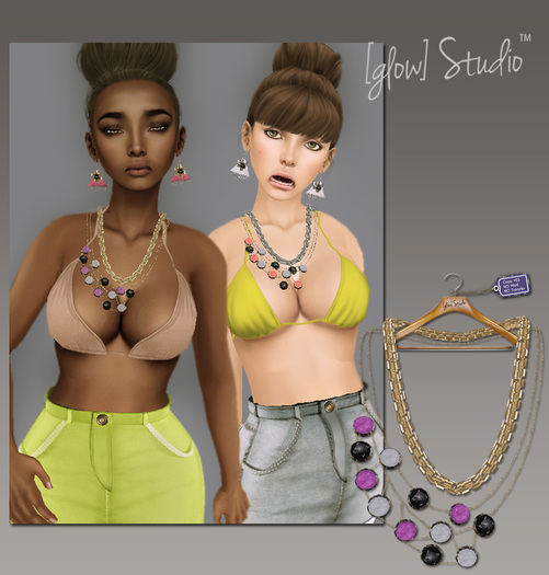 [ glow ] studio Just right Necklace (gold)