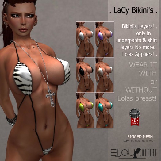 [BiJOU&T] LaCy Bikini - Fullpack!