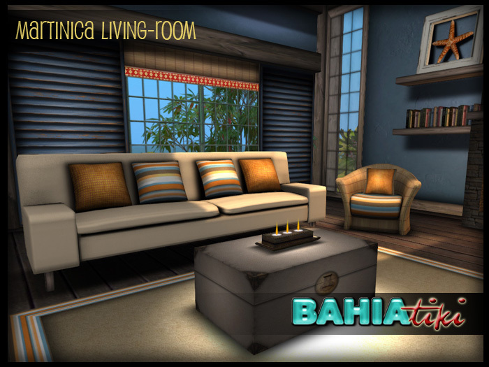 Bahia Tiki- Martinica Living-room