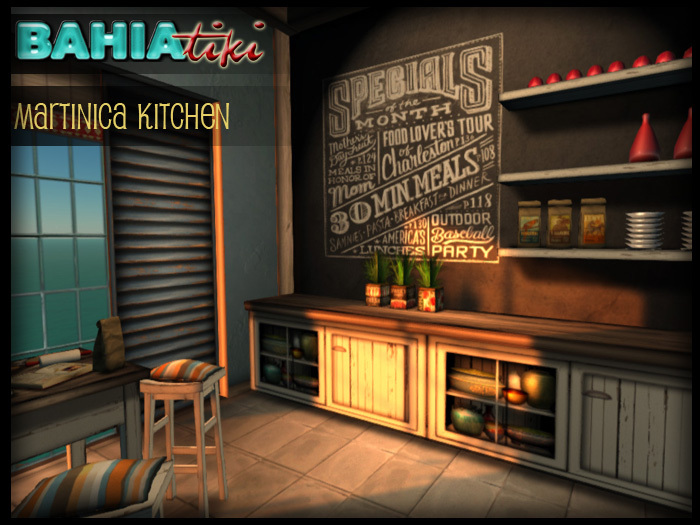 Bahia Tiki- Martinica Kitchen