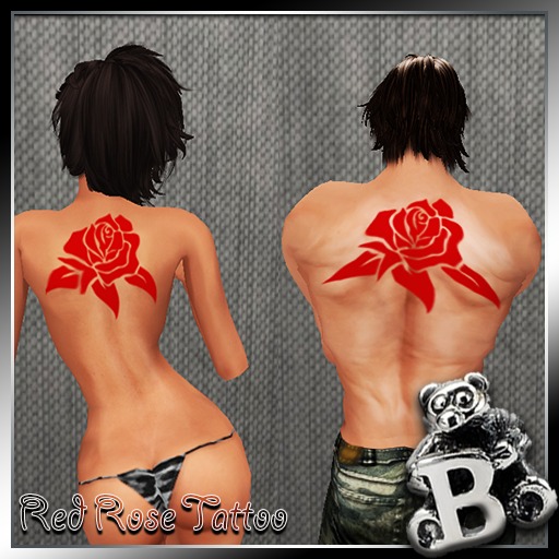 {B}Red Rose Tattoo-Back