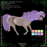@CT@ Flowing Mane & Tail SET Water Horse Mesh LH (Boxed Set) color series 9