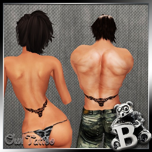 BABEY | Owl Tattoo-Back
