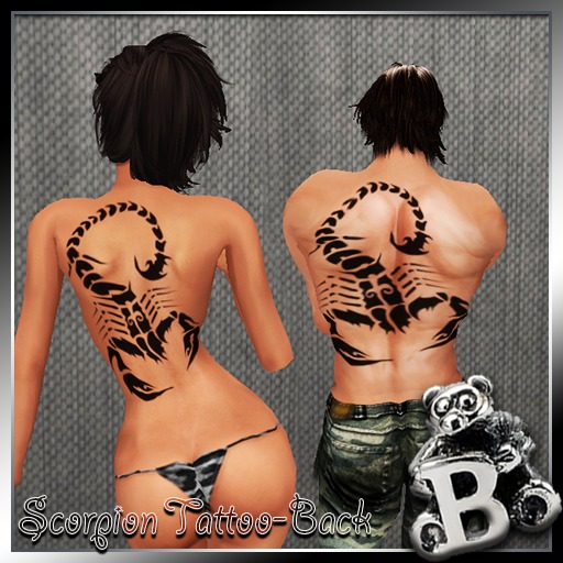 BABEY | Scorpion Tattoo-Back