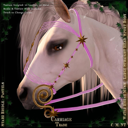 @CT@ Starz Bridle WHM-L BOXED Pastels
