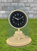 Antique Oak Country Mantel Clock