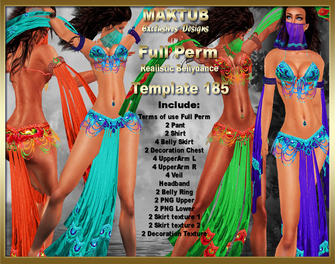 MAKTUB TEMPLATES 185