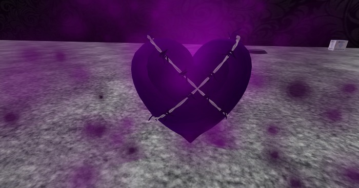 Purple Tip Heart